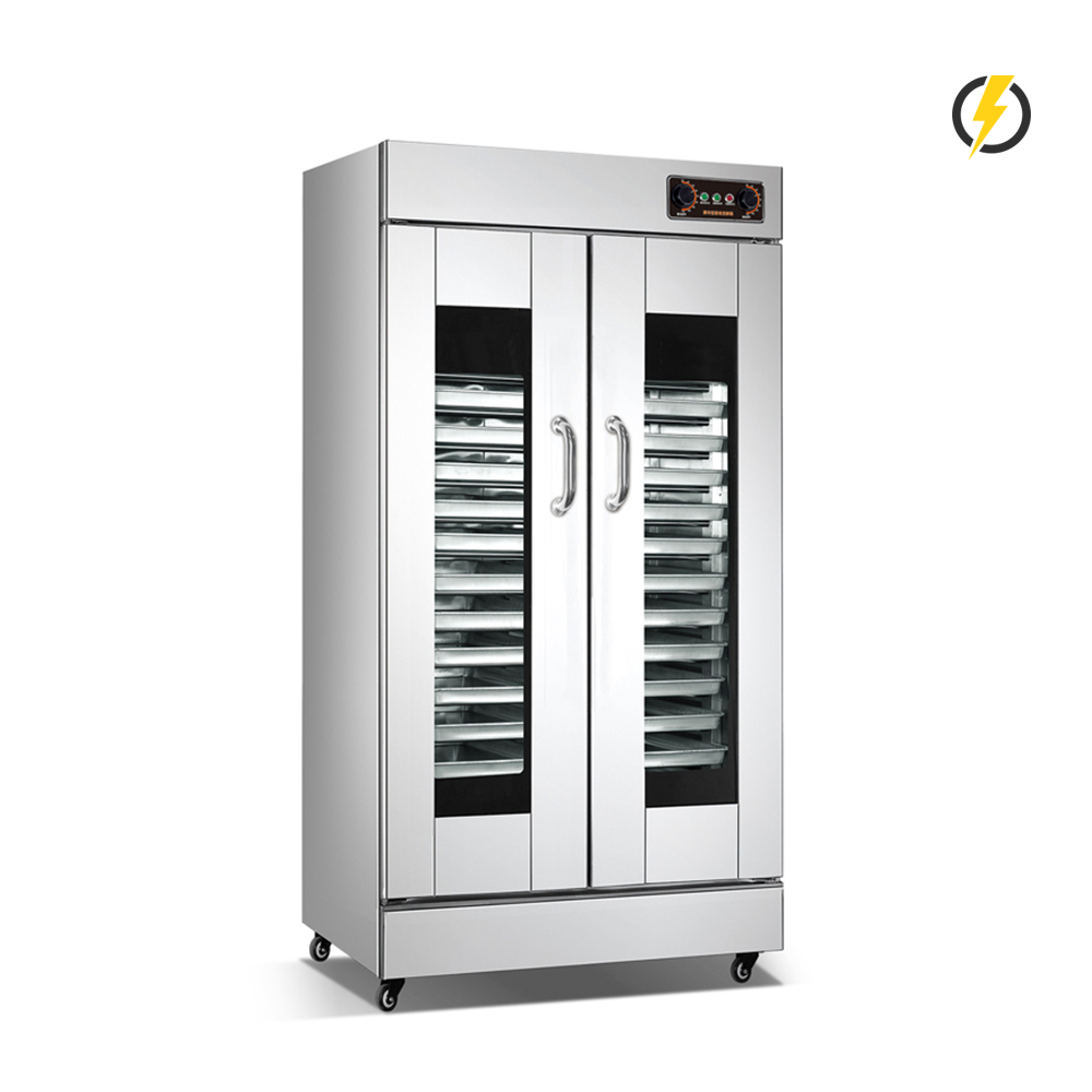 Température ambiante. ~ 60 ℃ 32 plateaux 1 porte Électricité en acier inoxydable