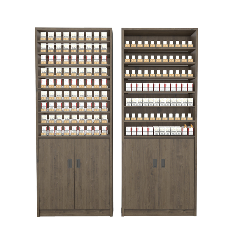 Rack d'affichage de l'armoire à cigarettes pour support de caisse