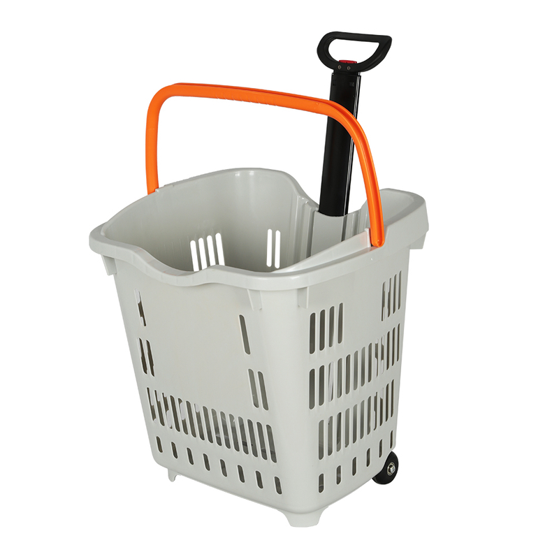 Panier d'achat en plastique 45L