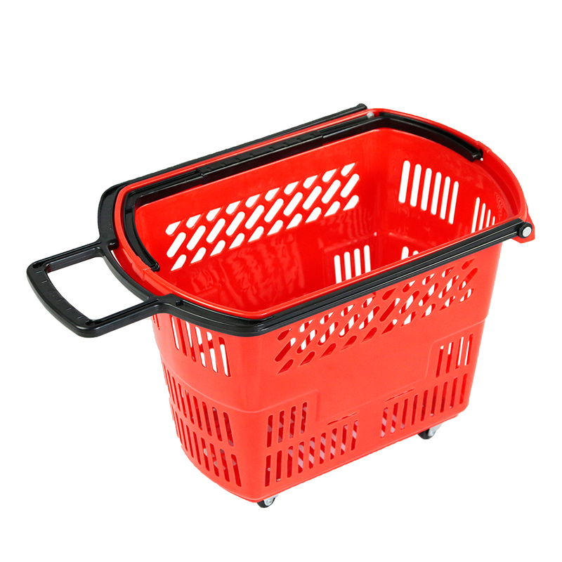 4 Panier de magasinage roulant