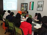 Formation régulière de l'équipe le samedi toutes les deux semaines