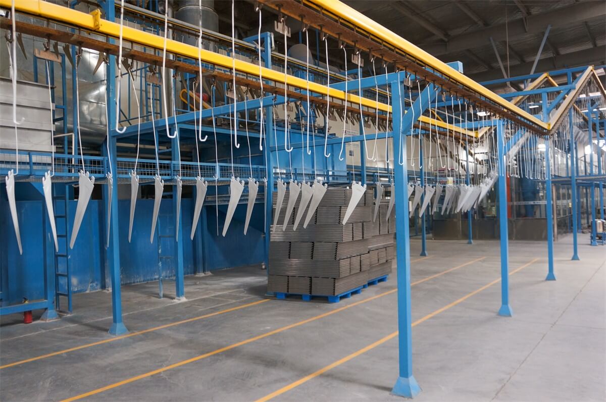 revêtement en poudre