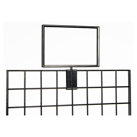 Le support de panneau de mur de grille affiche la signalisation double face 11 'x7 '