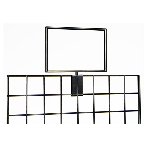 Le support de panneau de mur de grille affiche la signalisation double face 11 'x7 '
