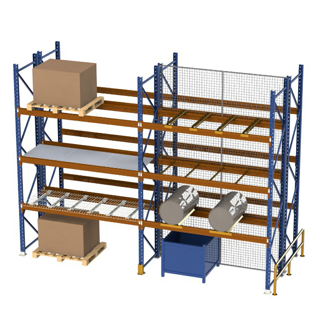 Écaille de palette d'entrepôt