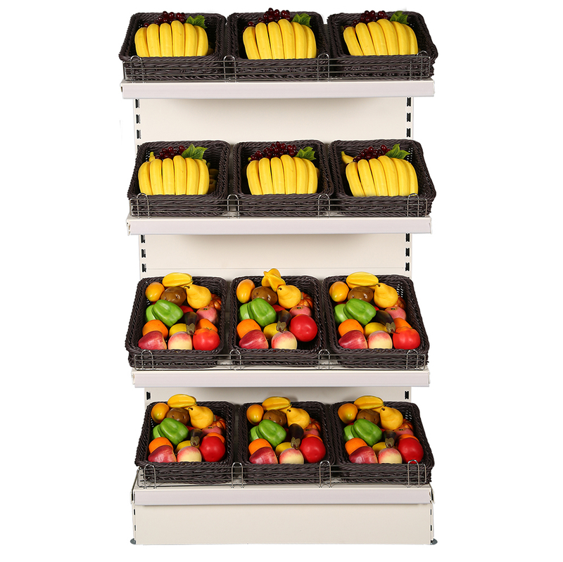 Épicerie étagère de supermarchage d'étagères de gondole