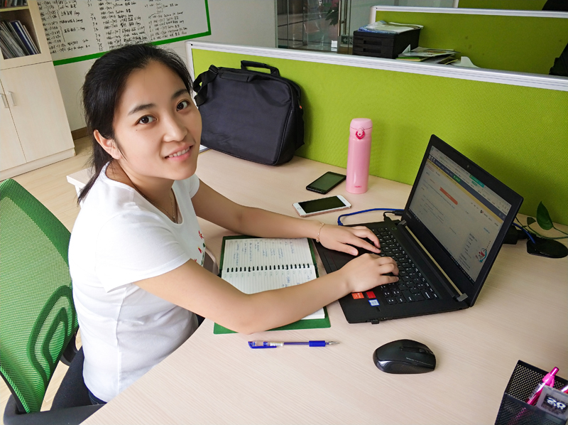 Warmly bienvenue Mme Yina Wang a rejoint Highbright Team le 3 juillet 2017