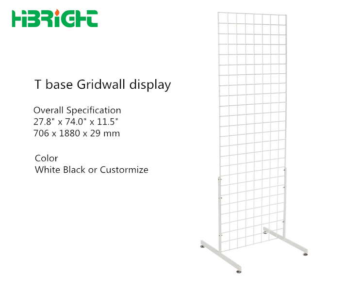 T support d'affichage de la grille de base