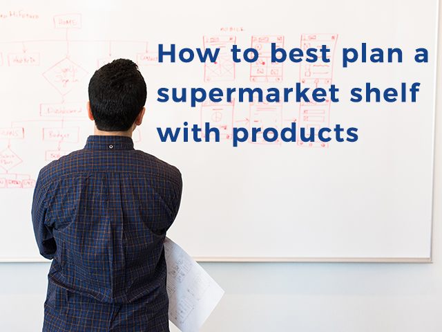 Comment planifier au mieux une étagère de supermarché avec des produits