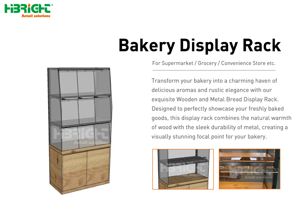Rack d'affichage de boulangerie1