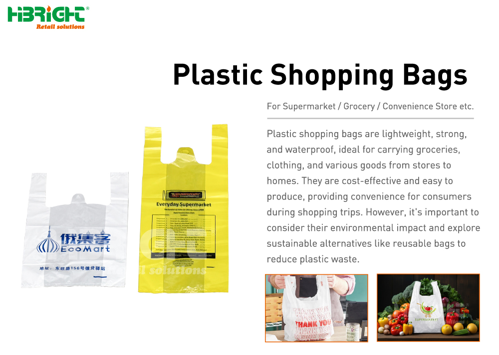 Bag à provisions en plastique1