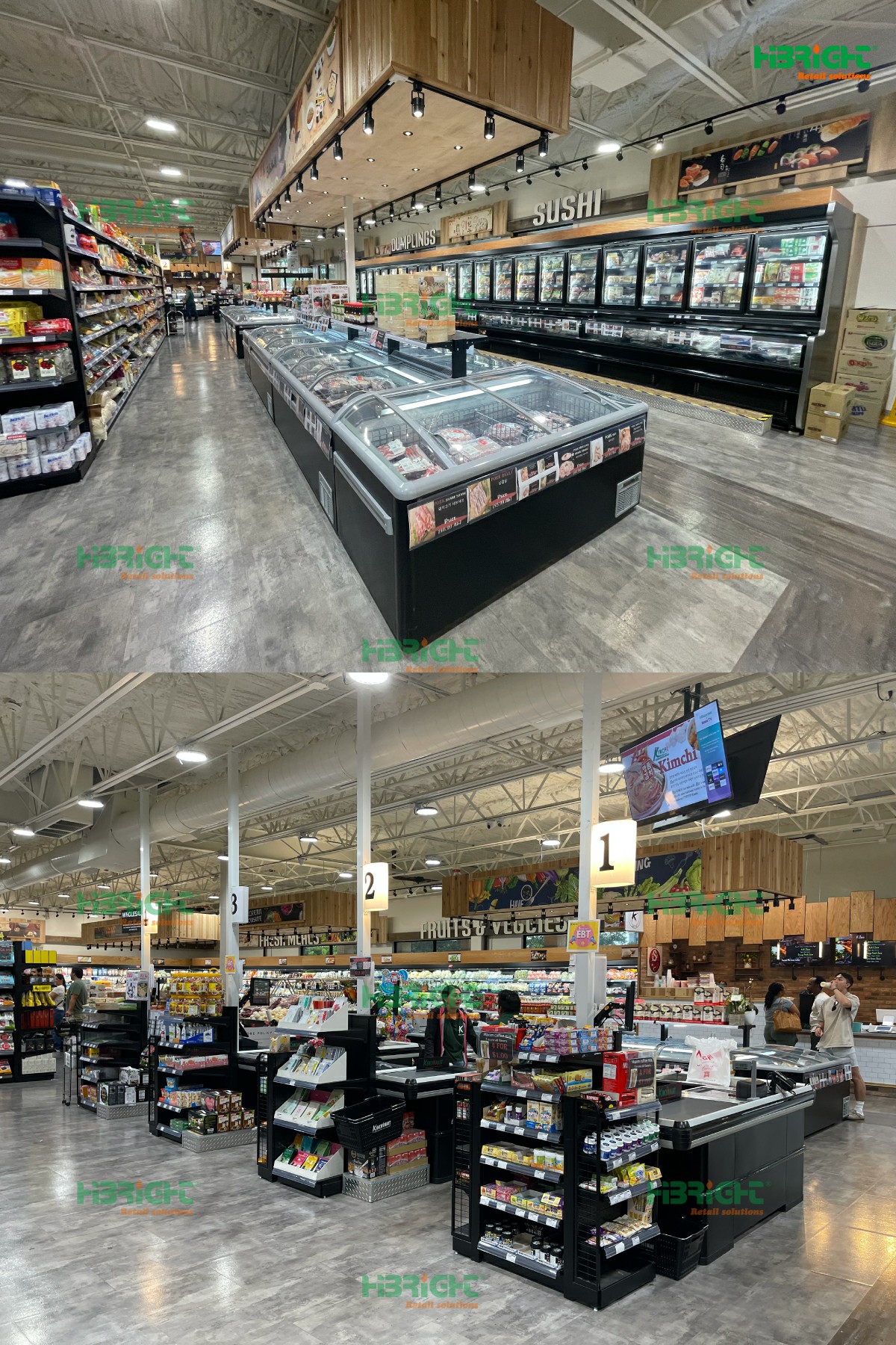 Équipement de supermarché dans USA-06