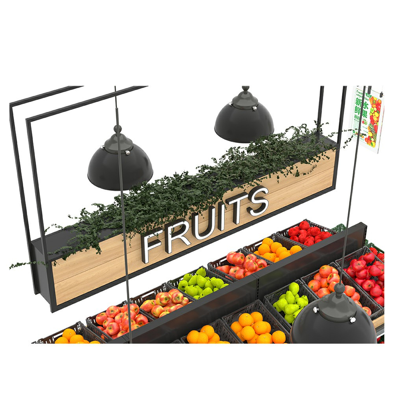  Plafond suspendu pour l'affichage des produits