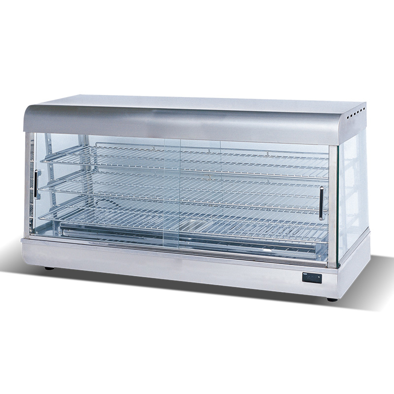 Cabinet d'affichage de boulangerie plus chaude