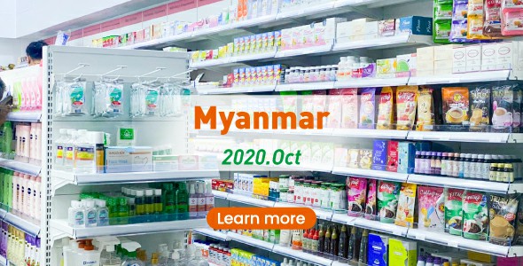 Équipement de supermarché au Myanmar-09