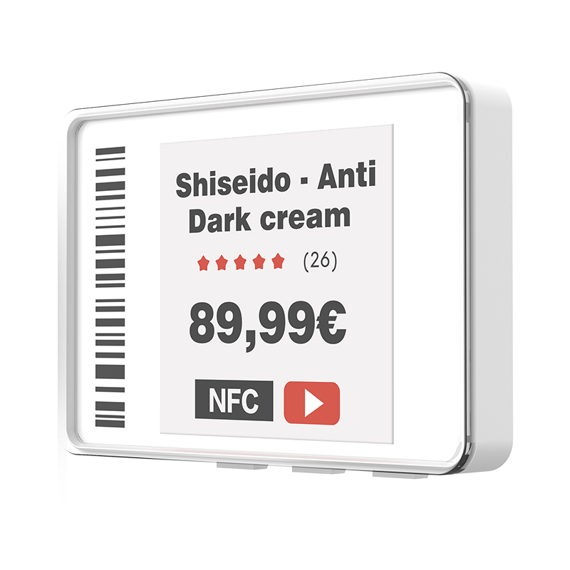 Étiquette d'étagère électronique de 1,54 pouce