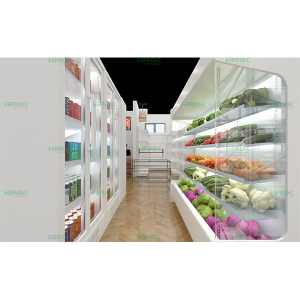 Conception de supermarché 3D à Babassky