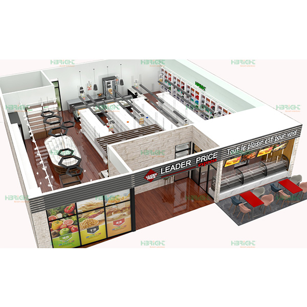 Conception des supermarchés 3D à Reunion Island