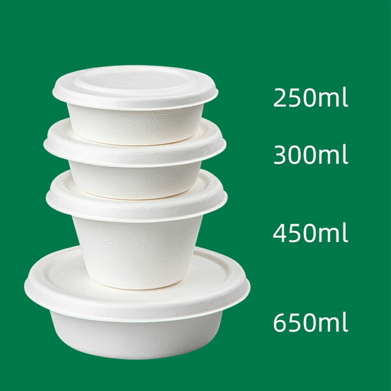 Boîte de repas adaptée à l'éco dégradable
