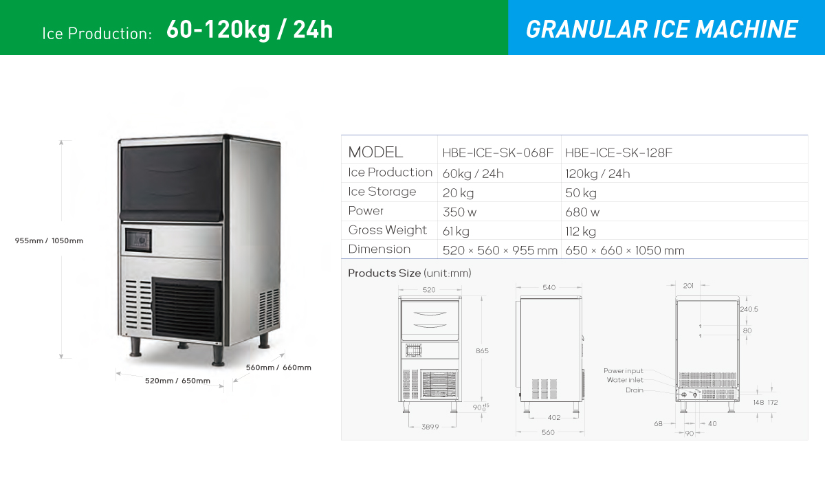 Machine à glace commerciale-14