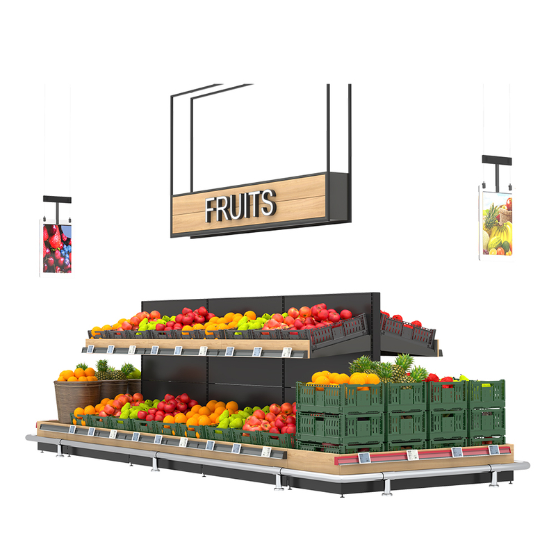  Plafond suspendu pour l'affichage des produits