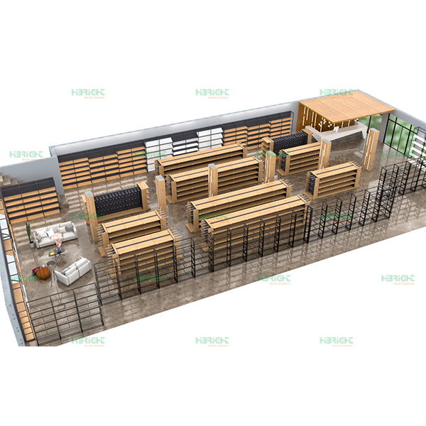 Conception de supermarché 3D en Tunisie