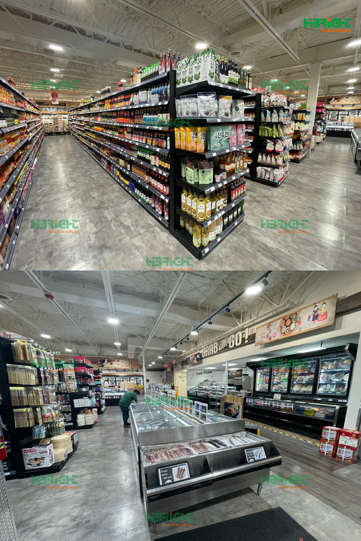 Équipement de supermarché dans USA-05