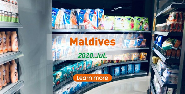 Équipement de supermarché aux Maldives-09