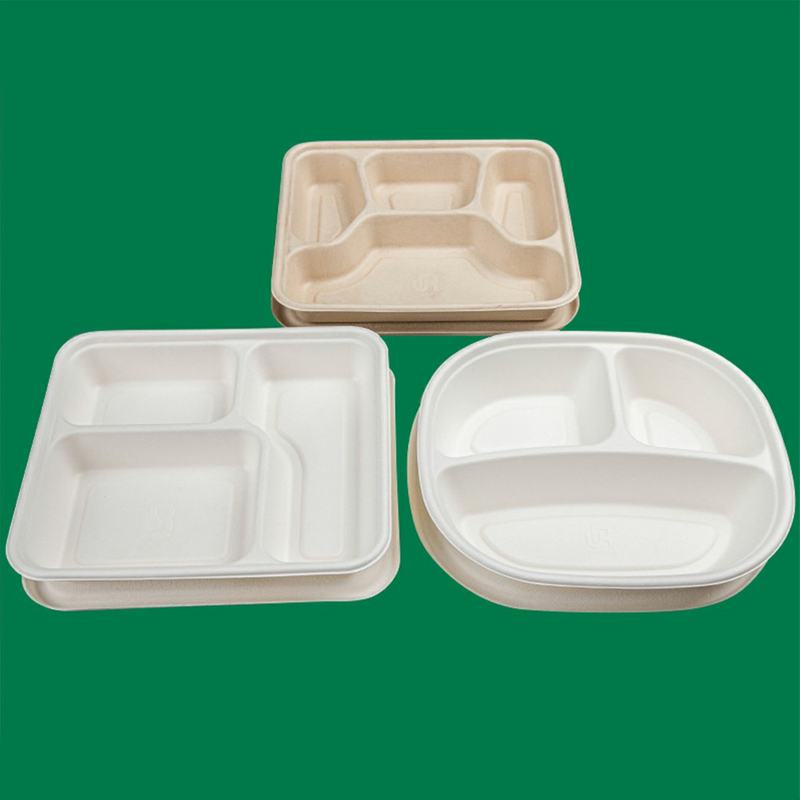 Boîte de repas adaptée à l'éco dégradable