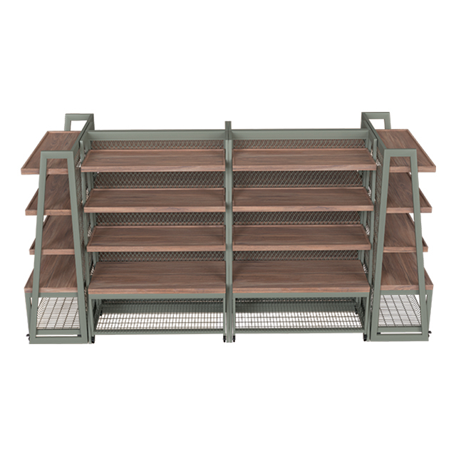 Rack d'affichage de boulangerie