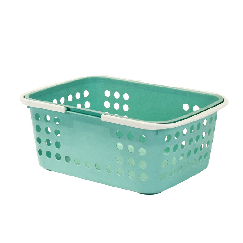 Panier d'achat en plastique de 10,5 L pour la boutique