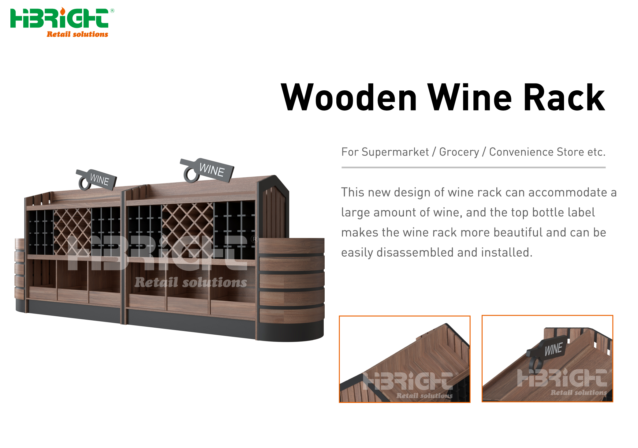 Rack de vin en bois1