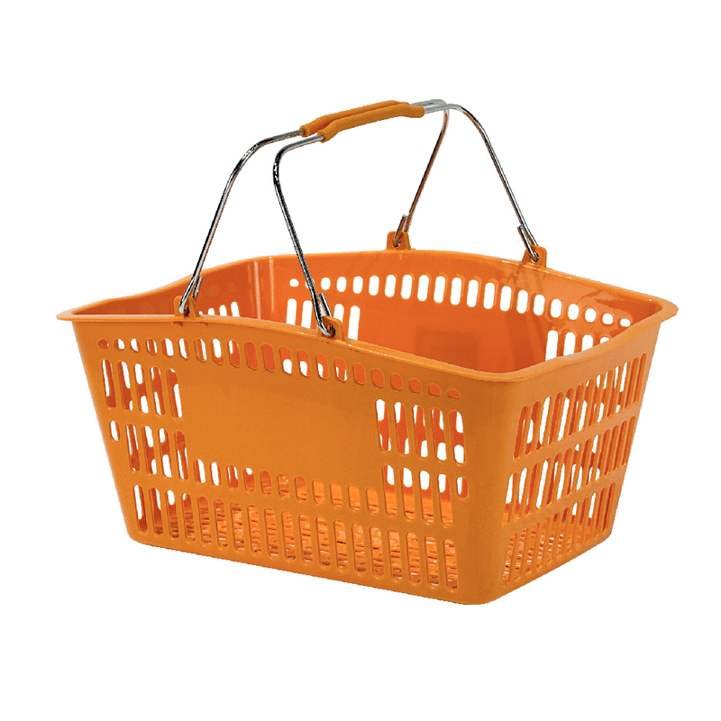 14L Panier d'achat en plastique pour l'épicerie