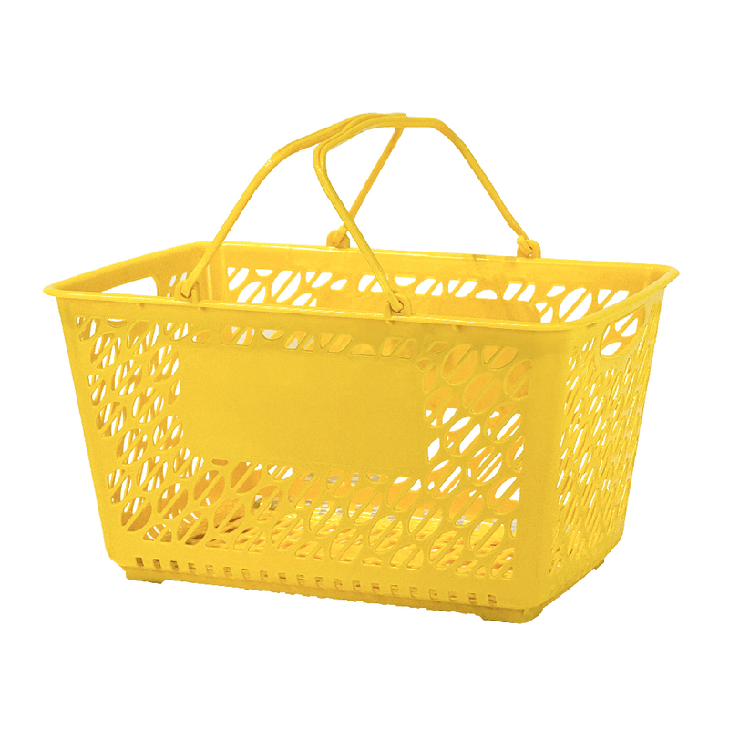 Panier d'achat en plastique 24L pour le supermarché