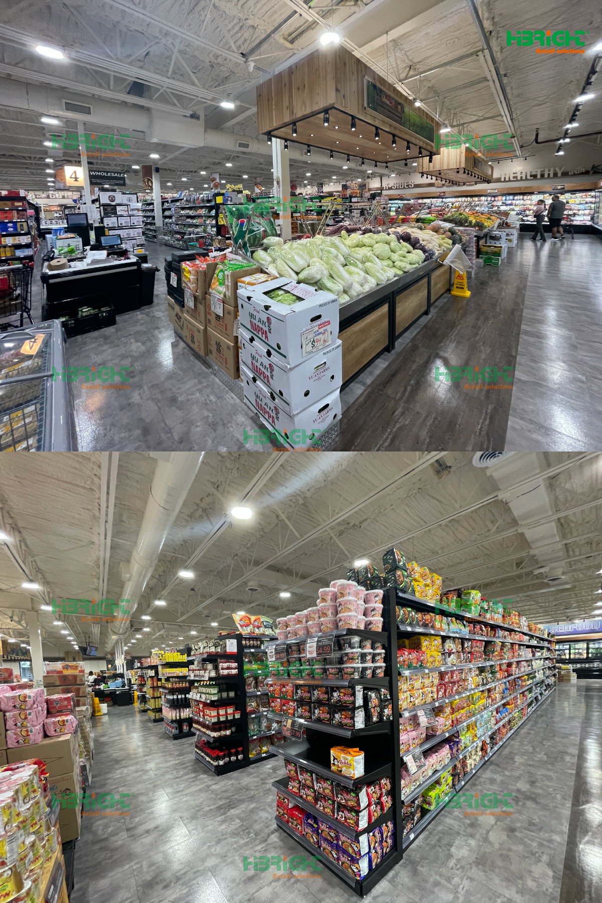 Équipement de supermarché dans USA-04