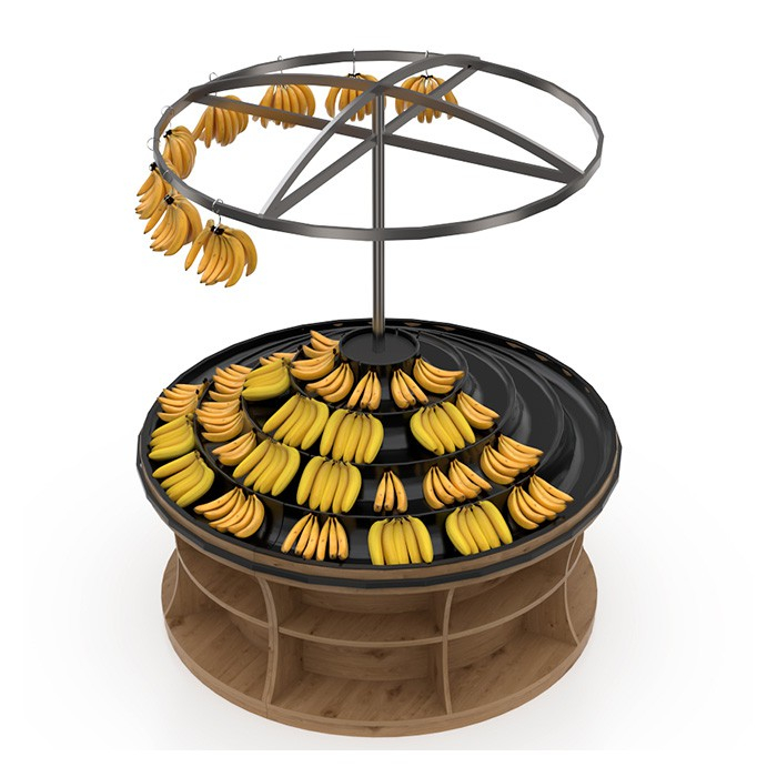 Rack d'affichage pour la banane