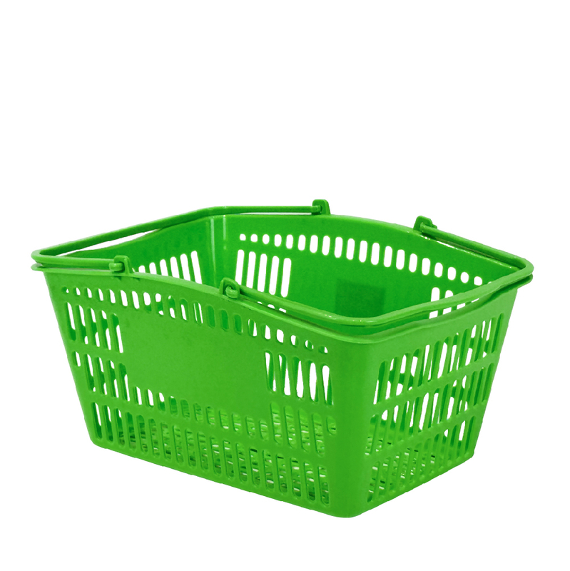 14L Panier d'achat en plastique pour l'épicerie