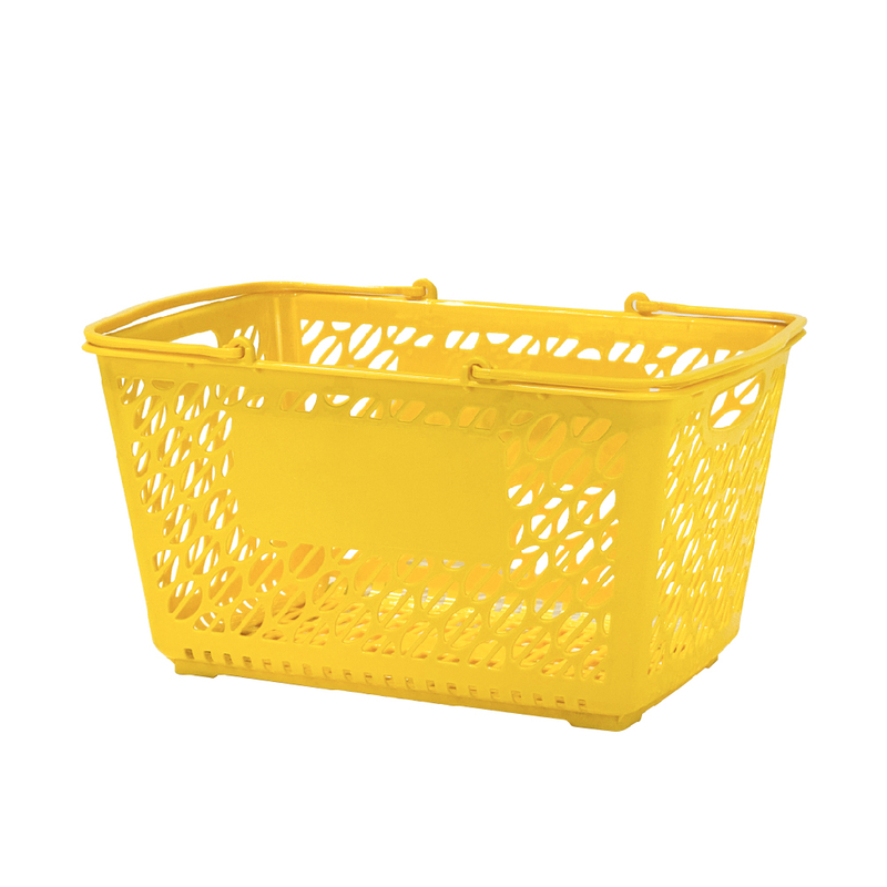 Panier d'achat en plastique 24L pour le supermarché