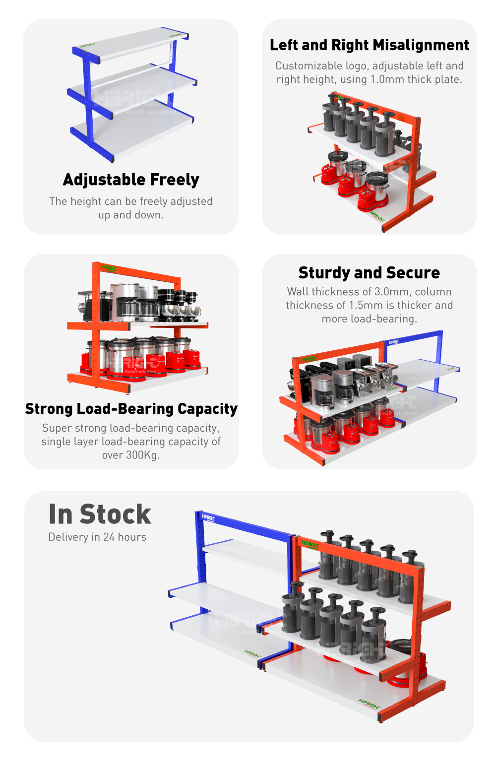Rack de stockage robuste44