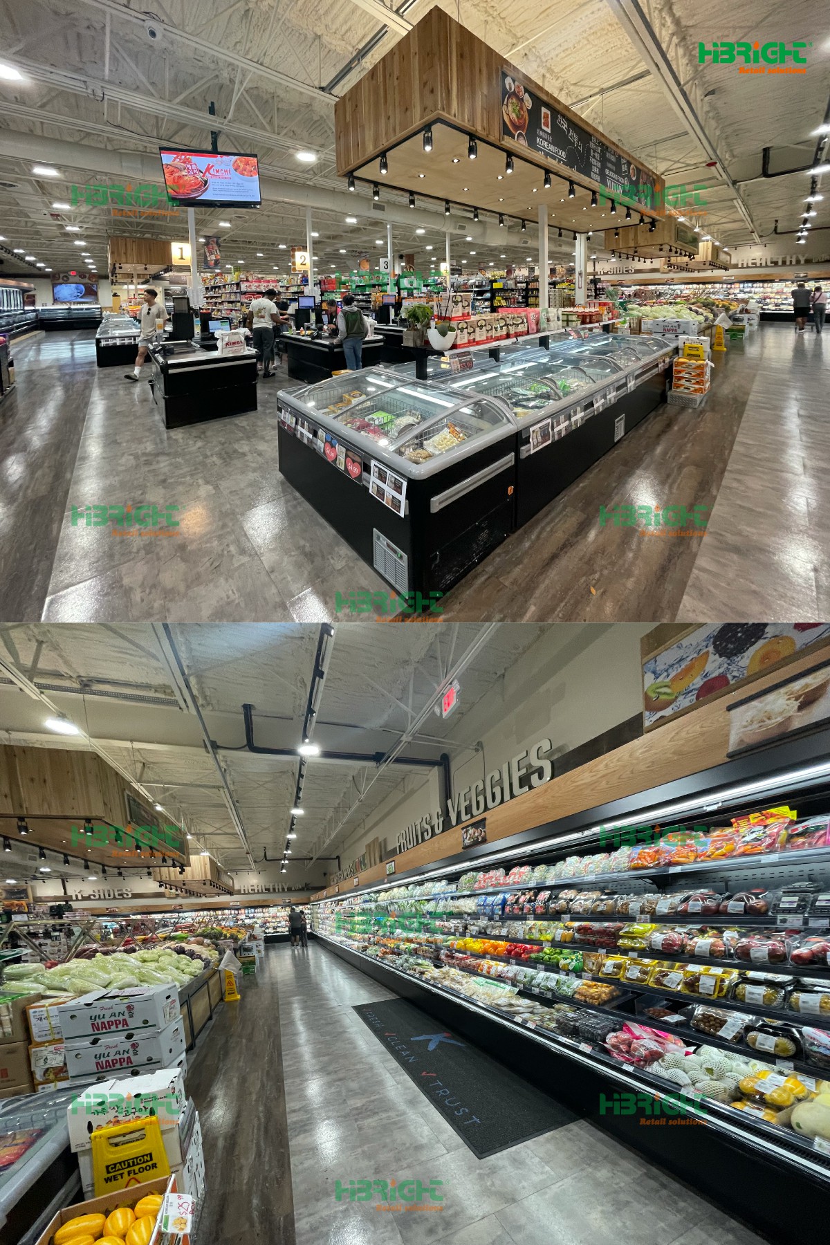 Équipement de supermarché dans USA-03