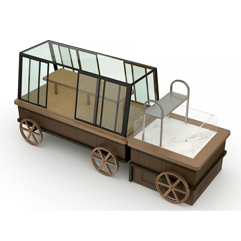Chariot d'affichage à pain