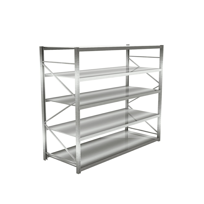 Rack d'entrepôt en acier inoxydable