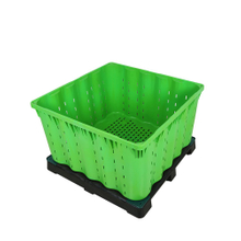 Boîte à palettes en plastique empilable