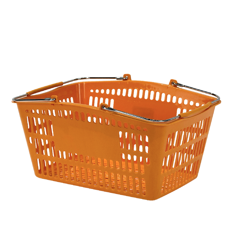14L Panier d'achat en plastique pour l'épicerie