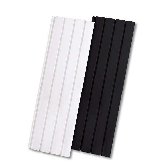Système d'affichage de slatwall PVC
