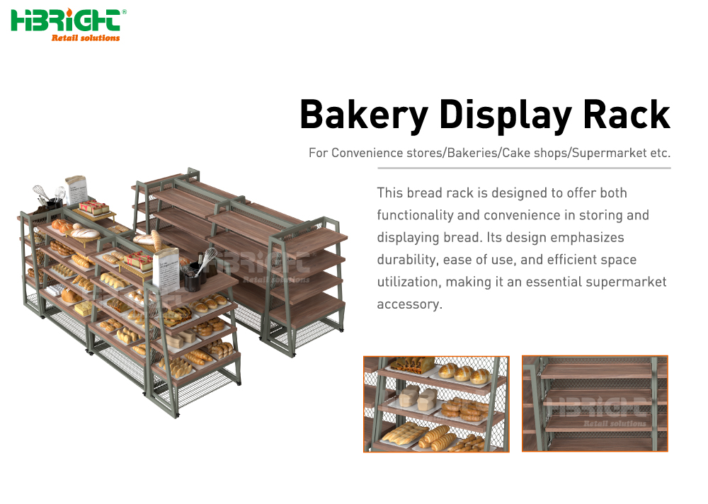 Rack d'affichage de boulangerie1