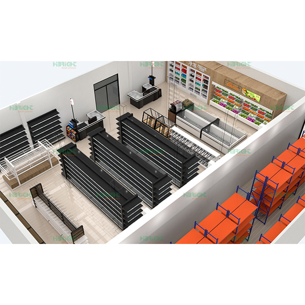 Conception des supermarchés 3D à Oman
